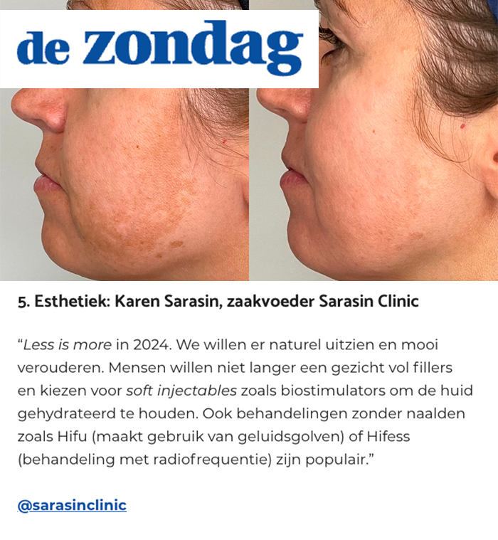 Sarasin Clinic De Zondag Less Is More