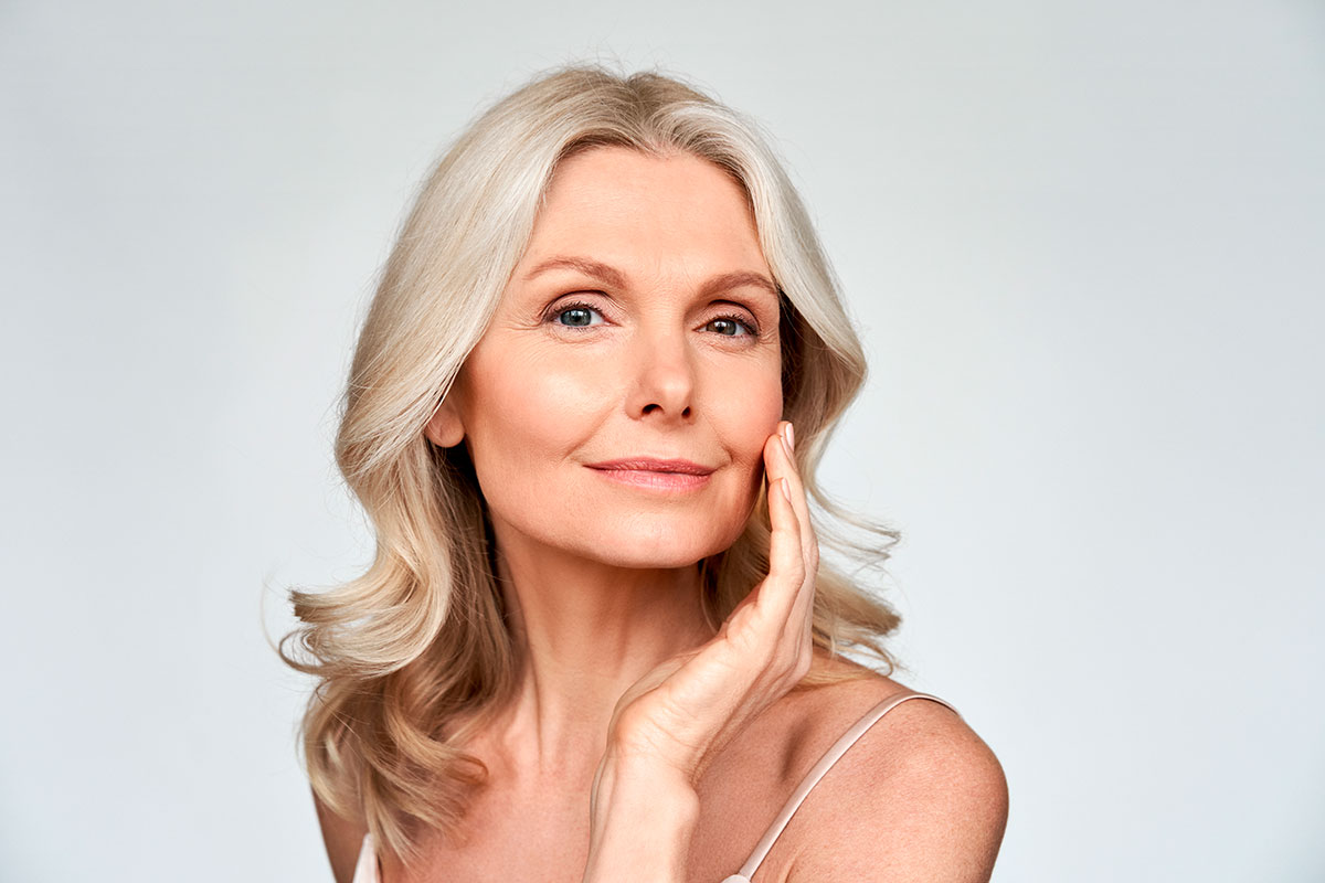 face gezicht vrouw anti aging