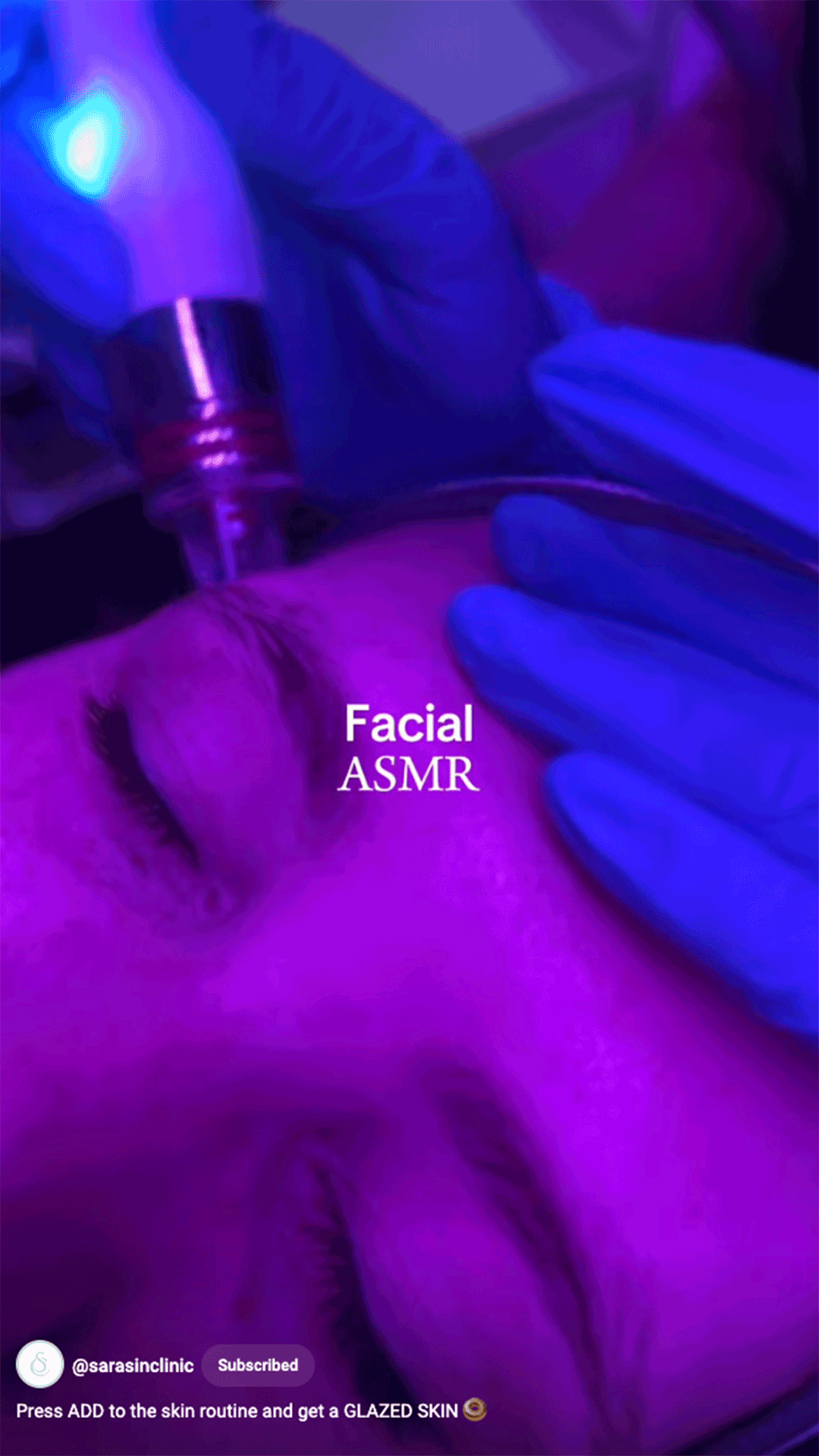 SarasinClinic_videoPress-ADD-to-the-skin-routine-and-get-a-GLAZED-SKIN Sarasin Clinic video gelaatsverzorging deepclean