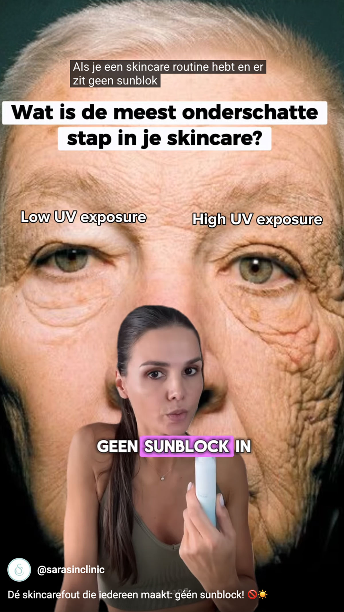 sarasin clinic short sunblock